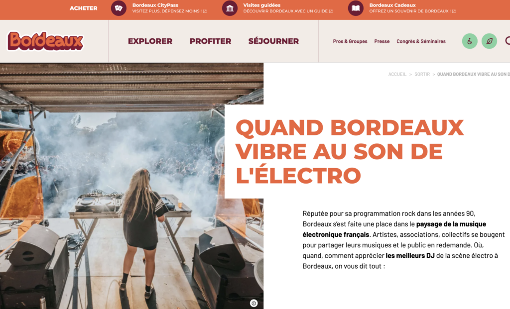 Quand Bordeaux vibre au son de l'électro