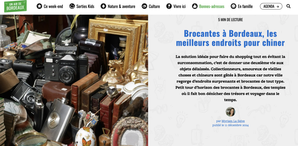 Brocantes Bordeaux