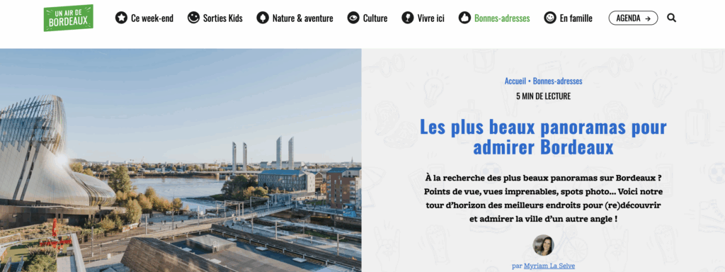 Les plus beaux panoramas de Bordeaux