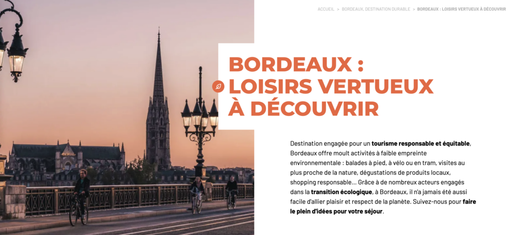 Loisirs éco responsable